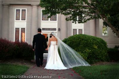 Bridal Head Pieces on Chiffon Wedding Veils  Bridal Veils  Wedding Gowns  Mantilla Veils