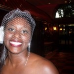 birdcage wedding veil of French Net
