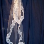 Blusher veil lace veil