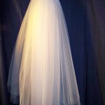 Elbow Length Veil is 3 tier veil very Full 3 tier veil is an elbow length veil