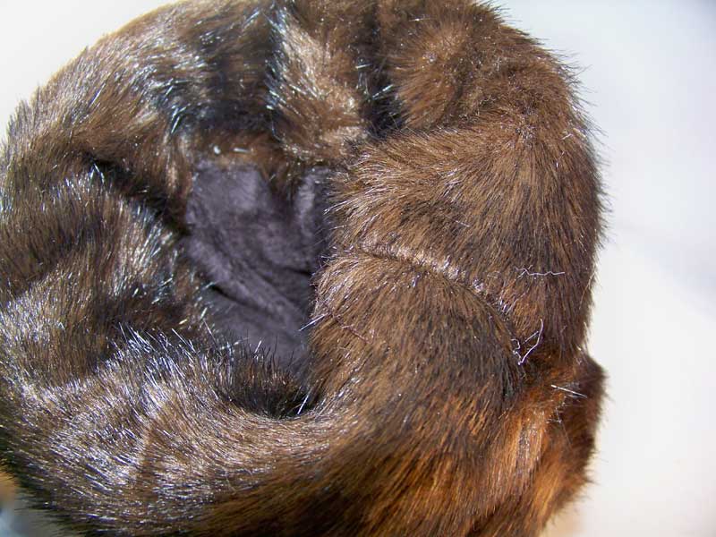 faux fur hand muff