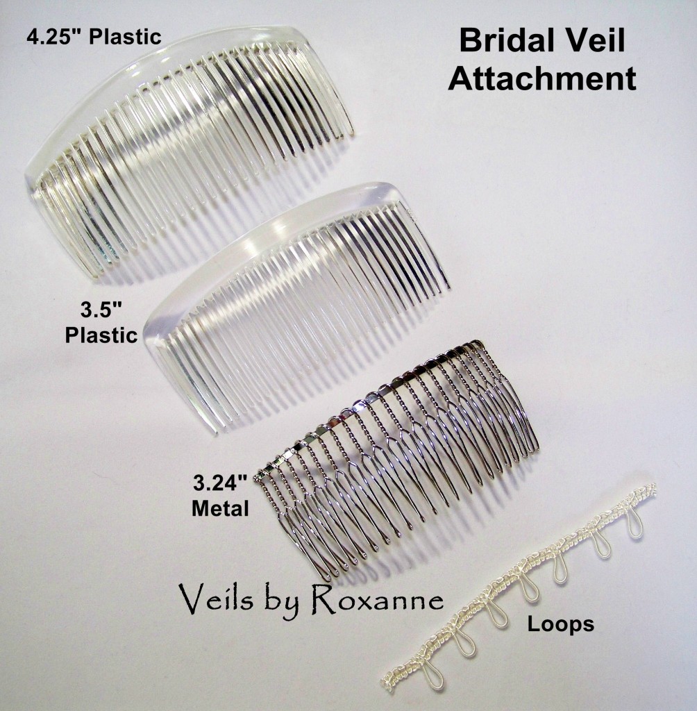 Attaching wedding veils, detachable bridal veils